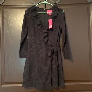 NWT Lilly Pulitzer Tiki Wrap Ruffle Romper